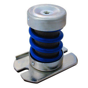 円筒防振マウント - V10Z73MAM series - Advanced Antivibration Components - スチール製 / スプリングダンパー
