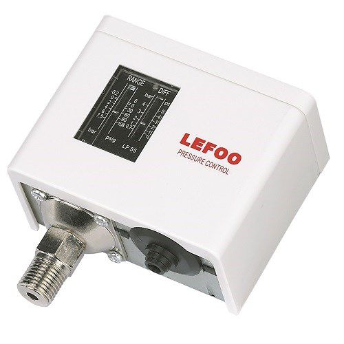 差動圧力スイッチ - LF55 series - ZHEJIANG LEFOO CONTROLS CO., LTD - オイル用 / 水用 / 空気用