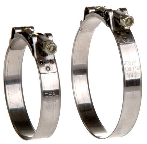 ステンレススチール製ホースクランプ - IDEAL AUTOMOTIVE AND HOSE CLAMPS - Tボルト / T ボルト付 / T