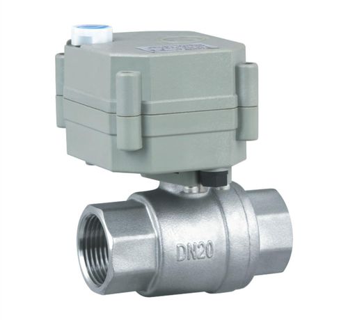 ボールバルブ - T25-S2-B - Taizhou Tonhe Flow Control Equipment Co.,ltd - 電気作動 / 水 / ステンレス製