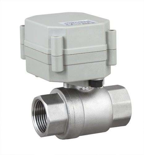 ボールバルブ - T20-S2-A - Taizhou Tonhe Flow Control Equipment Co.,ltd - 電動式 / 水 / ステンレス製