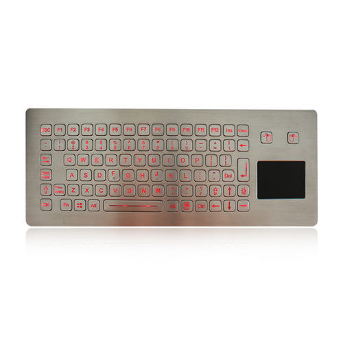 パネル設置用キーボード - K-TEK-B361TP-FN-BL-DWP - Key Technology China Limited - マウスキー2つ付き / 86キー / 産業用