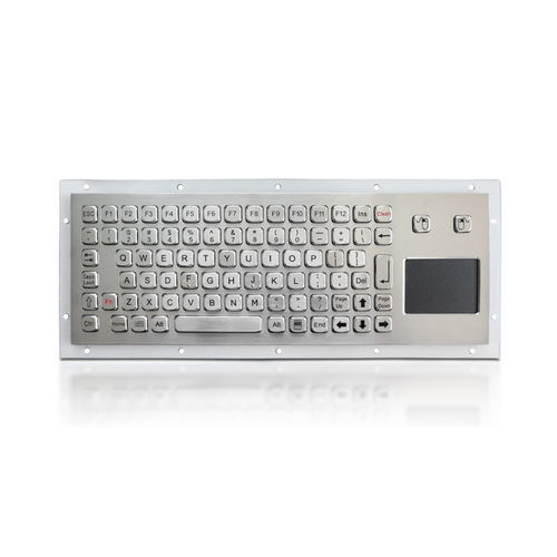 パネル設置用キーボード - K-TEK-A343TP-FN-DWP - Key Technology China Limited - Fnキー付 / マウスキー2つ付き / 85キー