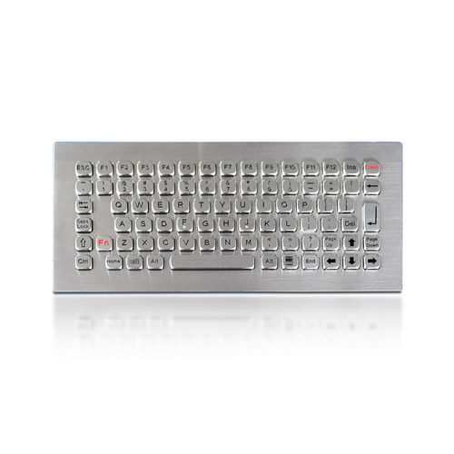 パネル設置用キーボード - K-TEK-A290-FN-DWP - Key Technology China Limited - Fnキー付 / 83キー / 外用