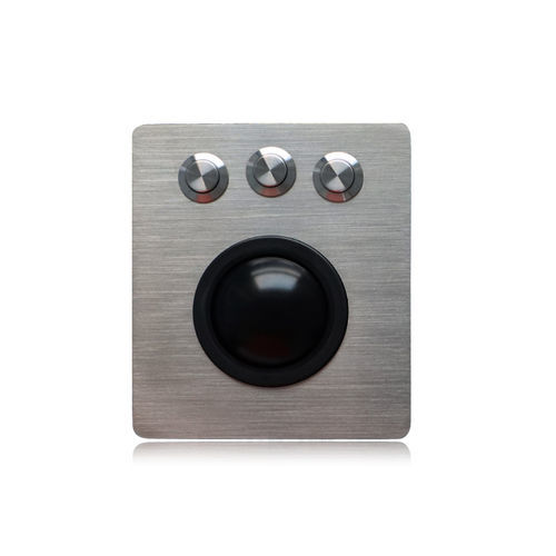機械式トラックボール - K-TEK-B100-50-MTB - Key Technology China Limited - パネル設置用 / 2 inch (50 mm) / USB接続