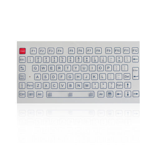 抗菌性キーボード - K-TEK-D200-FN - Key Technology China Limited - パネル設置用 / メカニカルキー / メンブレン