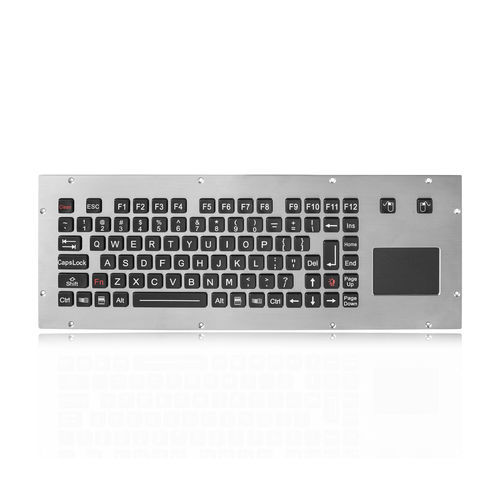 パネル設置用キーボード - K-TEK-M390TP-FN-BL-ML-EMC-DWP - Key Technology China Limited - Fnキー付 / マウスキー2つ付き / 89キー