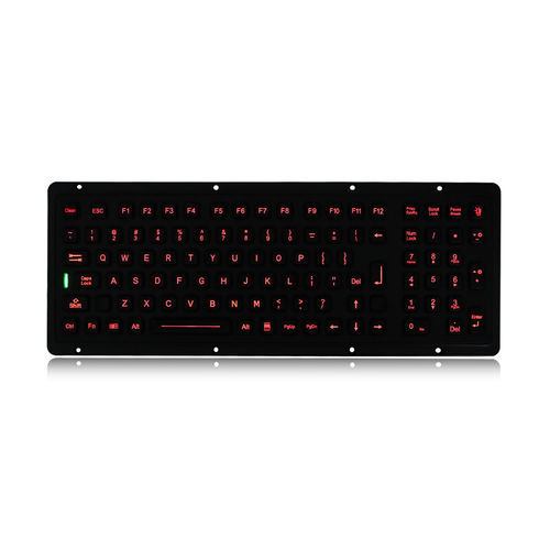 海用キーボード - K-TEK-M398KP-FN-BL-BT - Key Technology China Limited - パネル設置用 / Fnキー付 / 103キー