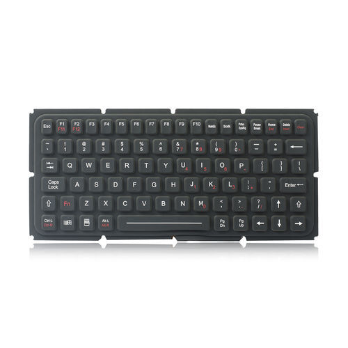 パネル設置用キーボード - K-TEK-M270-FN-IL-SS - Key Technology China Limited - メカニカルキー / Fnキー付 / 83キー