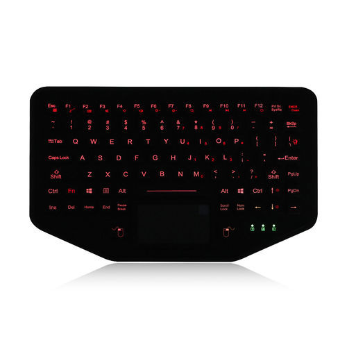 卓上キーボード - K-TEK-M284TP-FN-BL-IL-FDT - Key Technology China Limited - メカニカルキー / Fnキー付 / マウスキー2つ付き