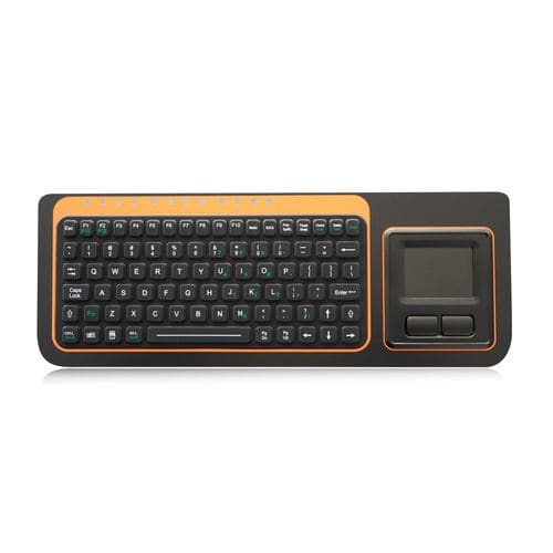 パネル設置用キーボード - K-TEK-M418TP-FN-BL-ML-OEM - Key Technology China Limited - メカニカルキー / Fnキー付 / マウスキー2つ付き