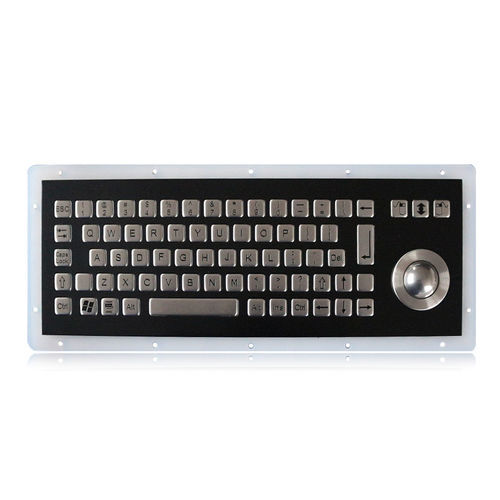 パネル設置用キーボード - K-TEK-B255-25-OTB-BT-UT-DWP - Key Technology China Limited - 71キー / トラックボール付き / 公共端末およびインターネット端末用