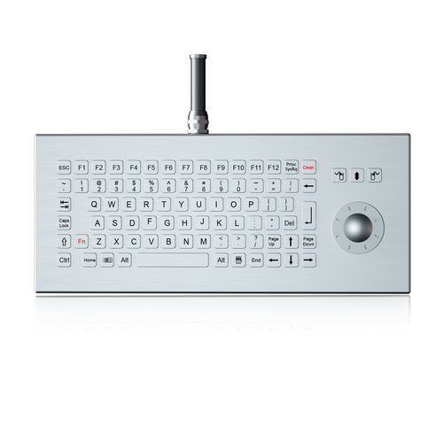 卓上キーボード - K-TEK-B361-DHP-FN-DT-DWP - Key Technology China Limited - メカニカルキー / Fnキー付 / マウスキー3つ付き