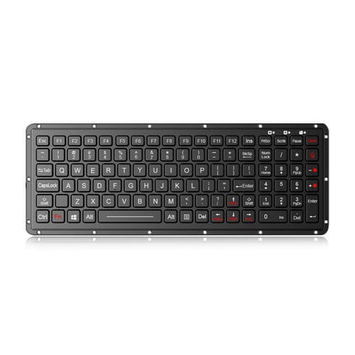 パネル設置用キーボード - K-TEK-M315KP-FN-BL-NV-151B - Key Technology China Limited - メカニカルキー / Fnキー付 / 102 キー