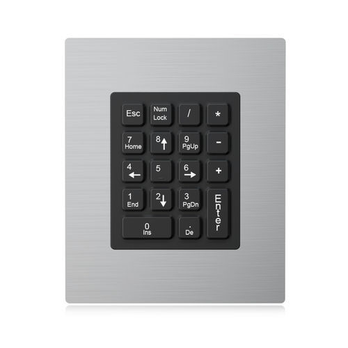 18キーキーパッド - K-TEK-M149KP-18-ML - Key Technology China Limited - パネル設置用 / シリコンゴム製 / USB