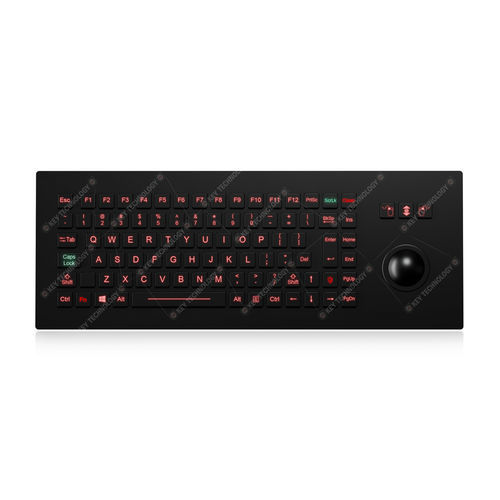 パネル設置用キーボード - K-TEK-M390-MTB-FN-BL-BT-ML-DWP - Key Technology China Limited - メカニカルキー / マウスキー3つ付き / 92キｰ