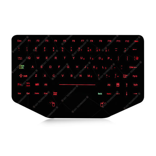 パネル設置用キーボード - K-TEK-M275TP-FN-BL-ML-EMC-OEM - Key Technology China Limited - メカニカルキー / Fnキー付 / マウスキー2つ付き