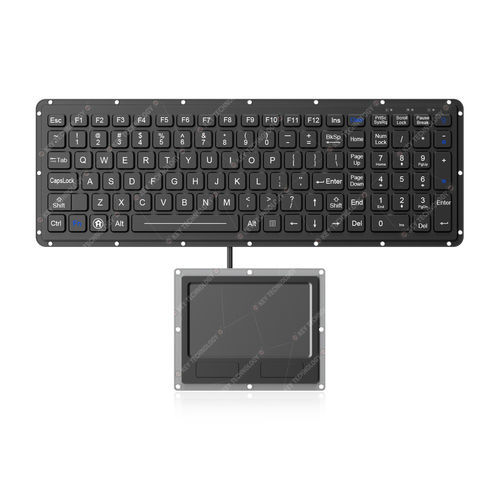 パネル設置用キーボード - K-TEK-K-TEK-M386KP-FN-BL-ML+M127TP - Key Technology China Limited - メカニカルキー / 105キー / Fnキー付