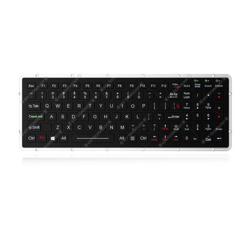 パネル設置用キーボード - K-TEK-M327KP-FN-BL-IT-NV-151B-DWP - Key Technology China Limited - メカニカルキー / 101 キー / Fnキー付
