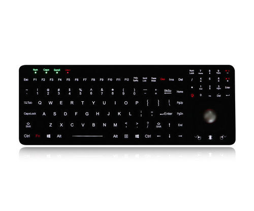 パネル設置用キーボード - K-TEK-M366-OTB-KP-FN-BL-OEM - Key Technology China Limited - メカニカルキー / Fnキー付 / マウスキー3つ付き