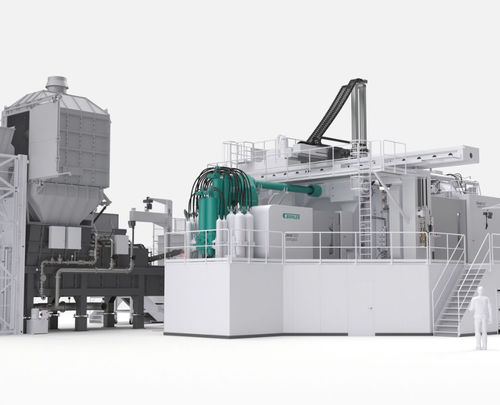 ホワイトボディー用貝殻型鋳型成形マシン - Bühler Group - 車両 / ハンドリング / 連続
