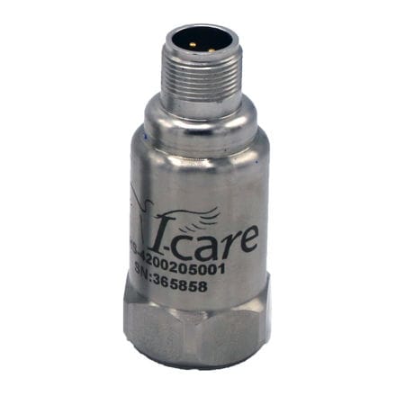 3軸加速度計 - IC 420  - I-care Group - 圧電 / ATEX / 温度測定付