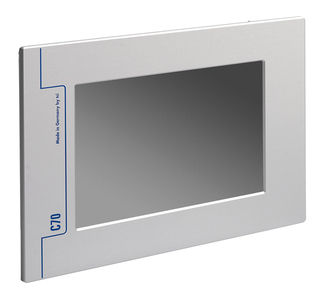 パネルマウントPLC - C70-XS - TCI - イーサーネット経由 / フィールドバス用 / 組み込みタッチパネル式HMI付