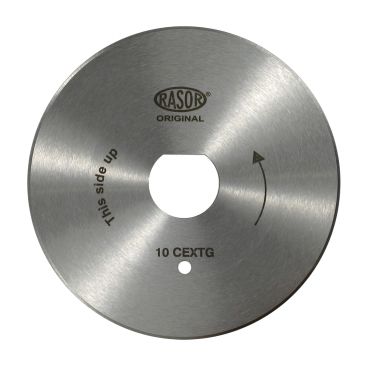円形鋸刃 - 10CEXTG - RASOR ELETTROMECCANICA S.R.L. - スチール製 / 汎用