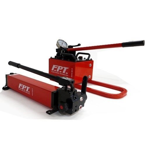 2段階速度油圧ポンプ - PDSA DE  - FPT Fluid Power Technology - ピストン式 / 手動 / アルミニウム