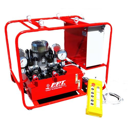 電動モーター油圧パワーユニット - FPT SPLIT FLOW  - FPT Fluid Power Technology - 持ち上げ用 / 工事現場用 / 高圧