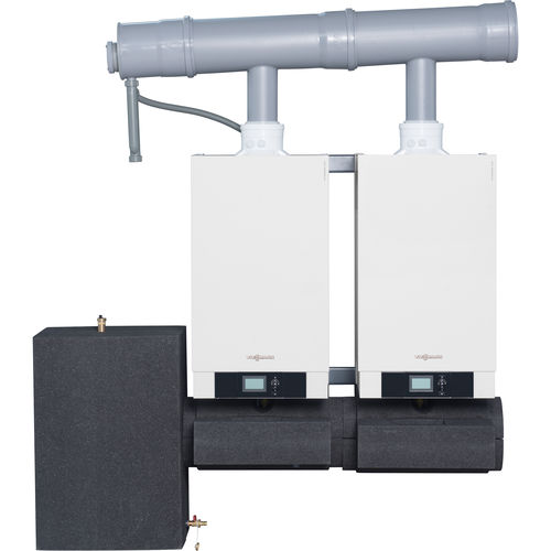 スチームボイラー - Vitodens 200-W - Viessmann Werke GmbH & Co KG - ガス / 凝縮式