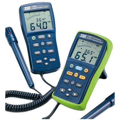 デジタル温度-湿度計 - TES-13 series - TES Electrical Electronic Corp. - 携帯型 / 温度 / 相対湿度