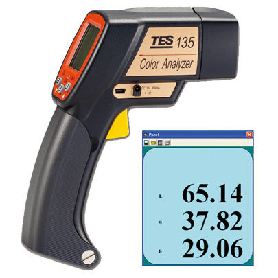 携帯型色彩計 - TES-135A - TES Electrical Electronic Corp. - 色度分析用