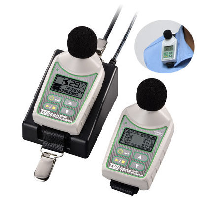 ノイズ線量計 - TES-66 series - TES Electrical Electronic Corp. - バッテリー付き / 個人 / デジタル