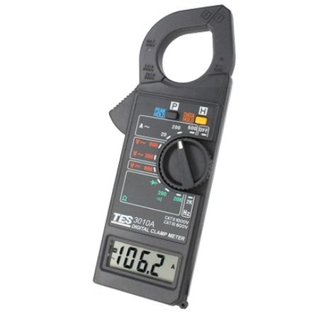 デジタルクランプマルチメーター - TES-3010A - TES Electrical Electronic Corp. - 携帯型 / 1000 V / 600 A