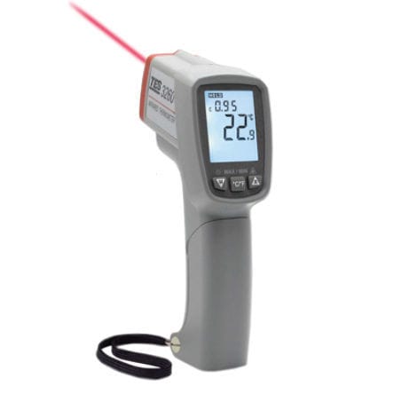 赤外放射温度計 - TES-3260 - TES Electrical Electronic Corp. - 液晶ディスプレイ / °C / °F