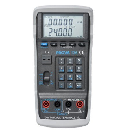 ループ校正器 - PROVA-135 - TES Electrical Electronic Corp. - 温度 / 周波数 / 電気計測器装置用