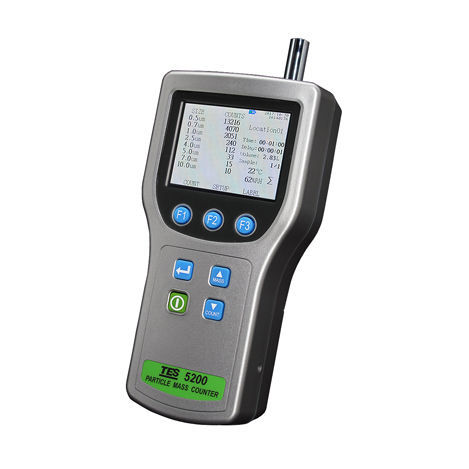 エアパーティクルカウンタ - TES-5200 - TES Electrical Electronic Corp. - デジタル / 光学式 / USB