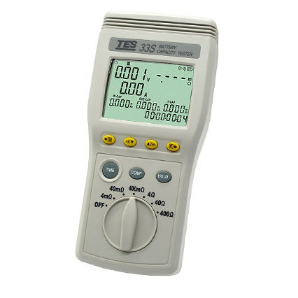 バッテリー インピーダンス試験機 - TES-33S - TES Electrical Electronic Corp. - 電圧 / 抵抗性 / 温度
