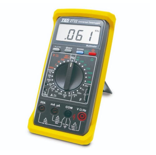 デジタルマルチメーター - TES-2732 - TES Electrical Electronic Corp. - 携帯型 / 1000 V / 20 A