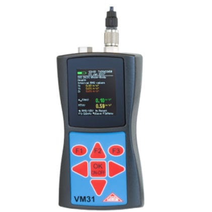 人体用振動計 - VM31 - Metra Mess- und Frequenztechnik in Radebeul e.K. - 機械監視用 / タービン用 / ポータブル