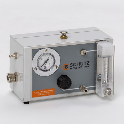 流量感度試験用ベンチ - PS 103 - Schütz GmbH Messtechnik - 半自動 / ガス漏検知器用