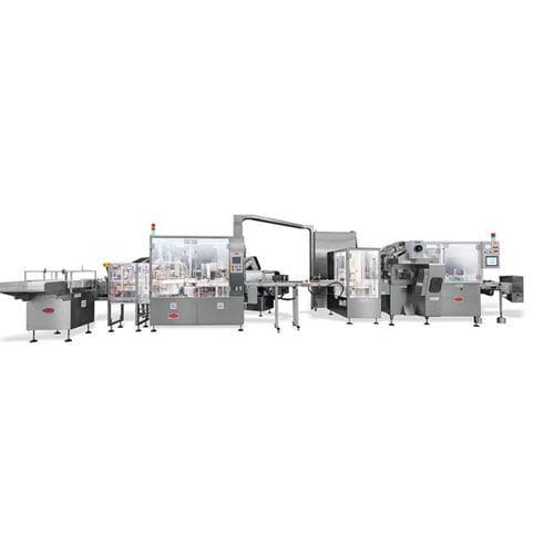 一体型充填 / 打栓機 - M100-2 - TGM TECNOMACHINES - ボトル用 / 充填用