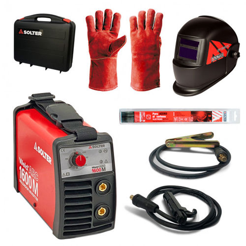 MMA溶接機 - SOLDADOR WELDARC 1600 - SOLTER® - 単相 / DC / 携帯型