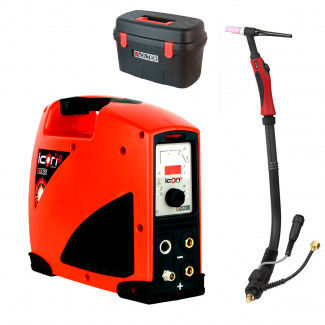 TIG溶接機 - ICONTIG 1880 HF + MALETIN XL - SOLTER® - 単相 / DC / 携帯型