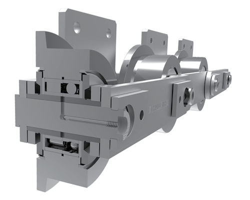 ステンレス製コンベヤチェーン - Z series - Challenge Power Transmission Plc - ローラー / リンク チェーン式 / スライド ローラー付