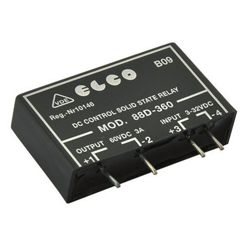 プリント基板固体継電器 - SSR8 series - EL.CO. - AC / DC