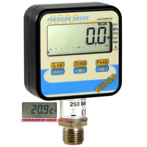 差圧計 - SM-BIT02B - SENSEL MEASUREMENT - デジタル / ねじ式 / ステンレススチール製