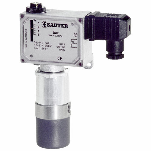 差動圧力スイッチ - DSD series - Fr. Sauter AG - 液体用 / ガス用 / 蒸気用