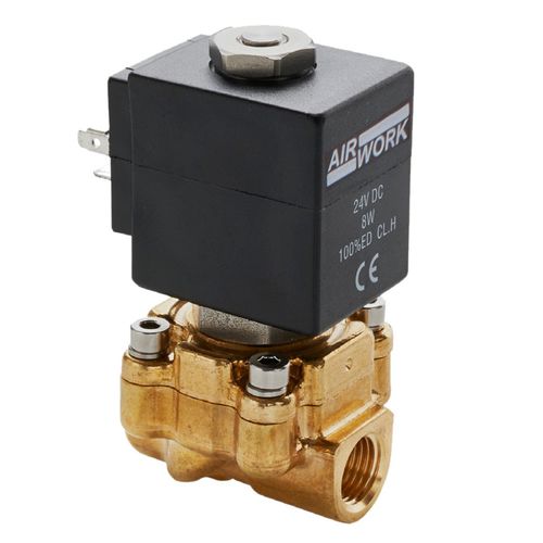 直動式電磁弁 - VQM series - A&T Fluid solutions - 2方向 / NC / 水